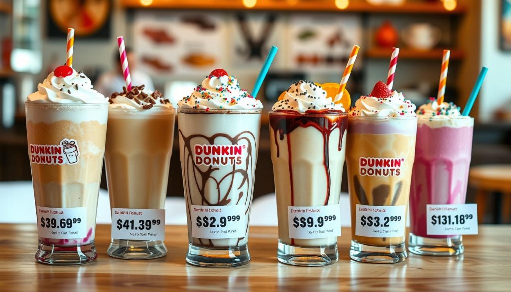 milkshake price comparison