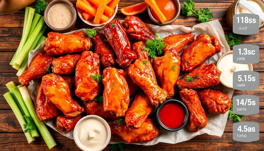 nutrition information for Applebee's wings