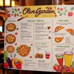 olive garden children's menu