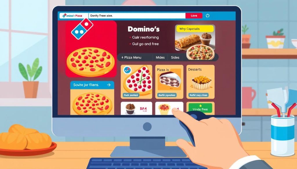 order domino's pizza online