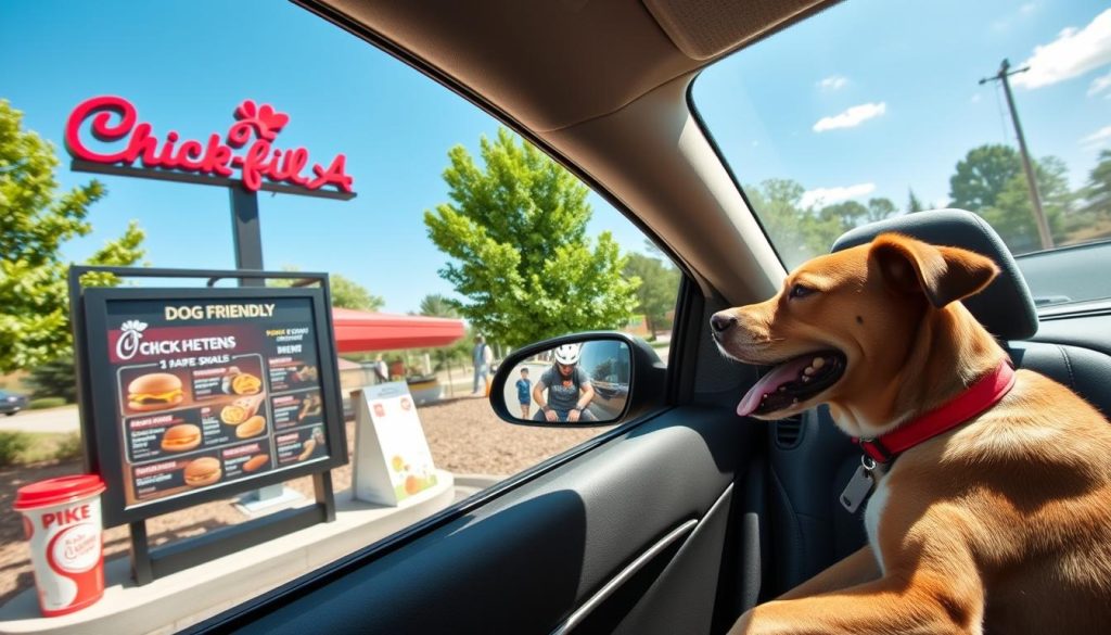 ordering dog menu