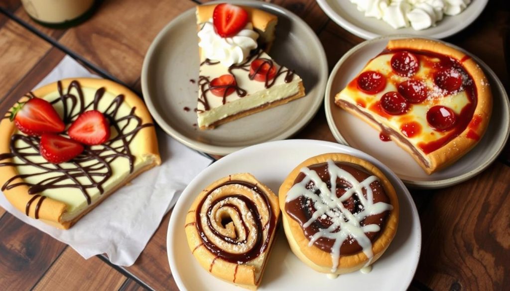 pizza desserts