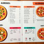 pizza hut allergen menu