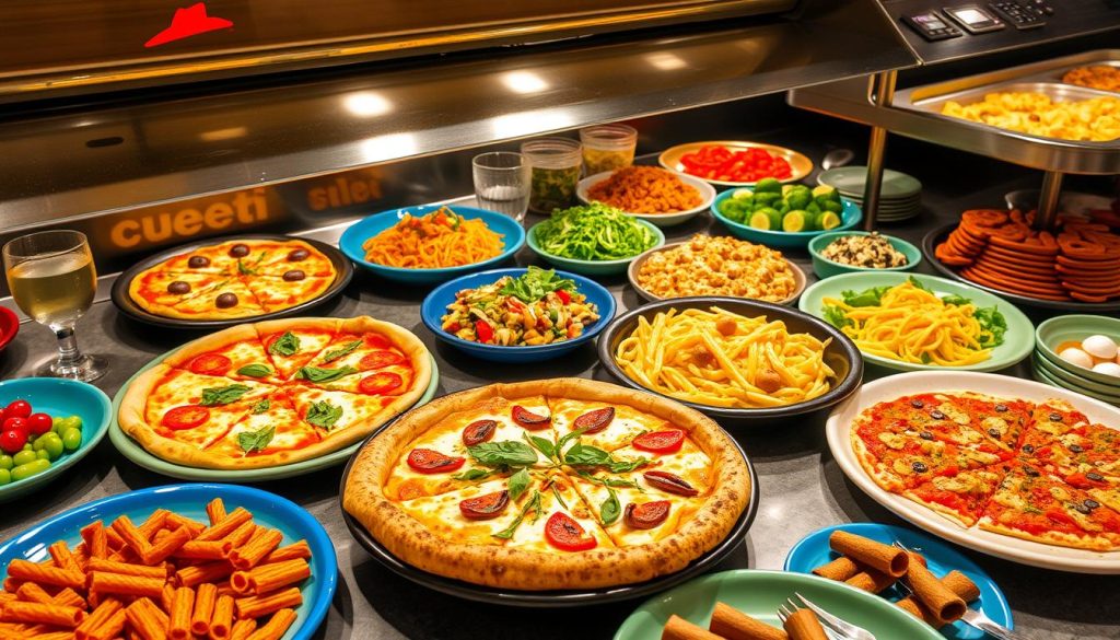 pizza hut buffet seasonal offerings