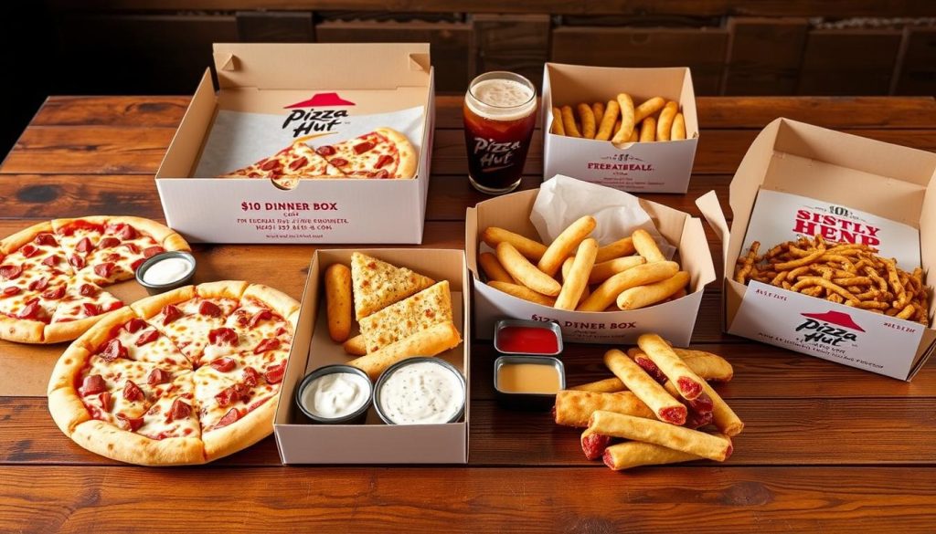 pizza hut dinner box compared