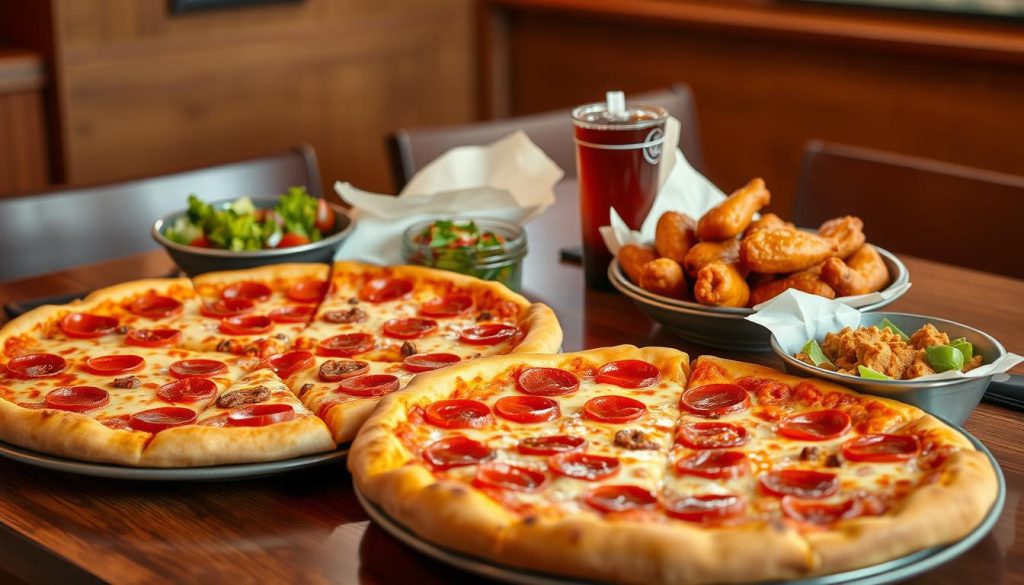 pizza hut dinner selections