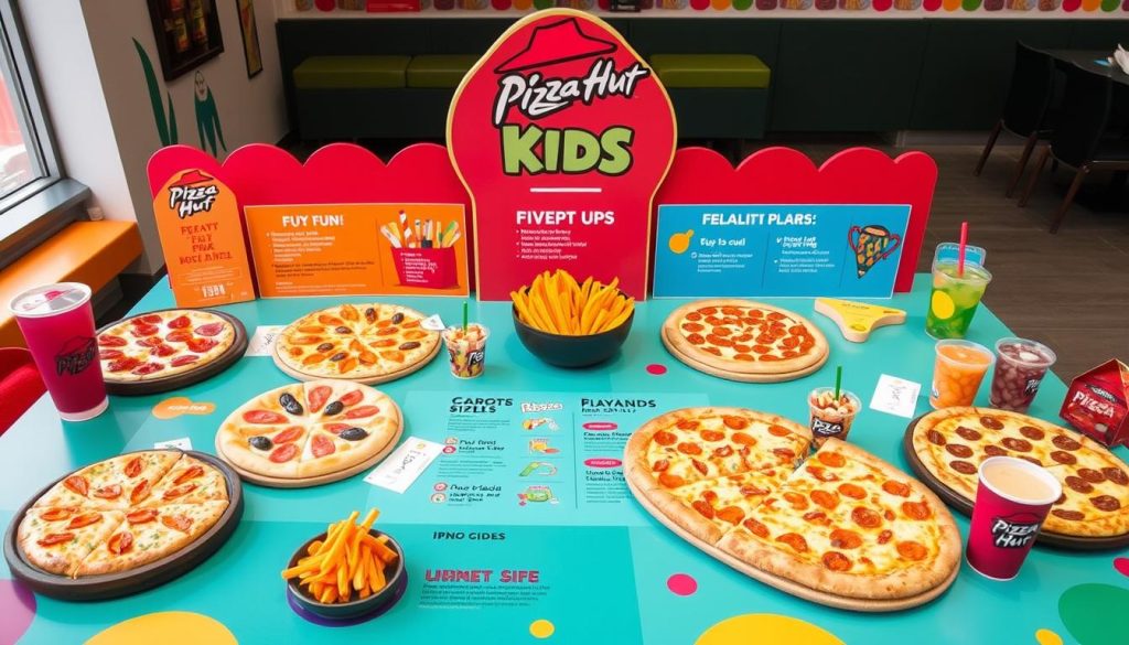 pizza hut kids menu