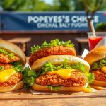 popeyes chicken sandwich menu