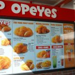 popeyes drive thru menu