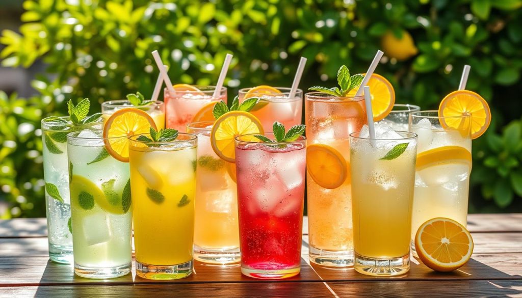 refreshing lemonades