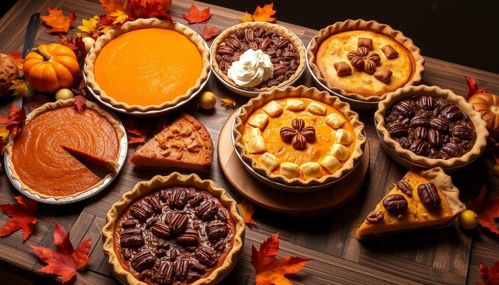 seasonal pies and limited-time offers