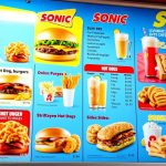 sonic fast food menu