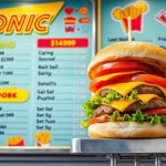 sonic hamburger menu