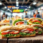 subway $3 menu