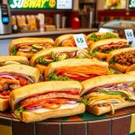 subway 5 dollar menu