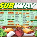 subway carb menu