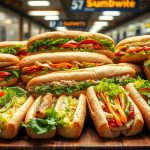 subway footlongs menu