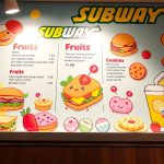 subway kids menu