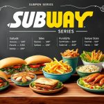 subway series menu with prices