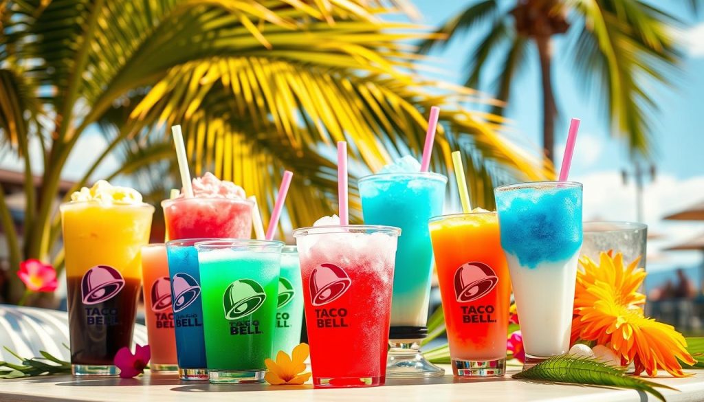 summer Taco Bell frozen drinks