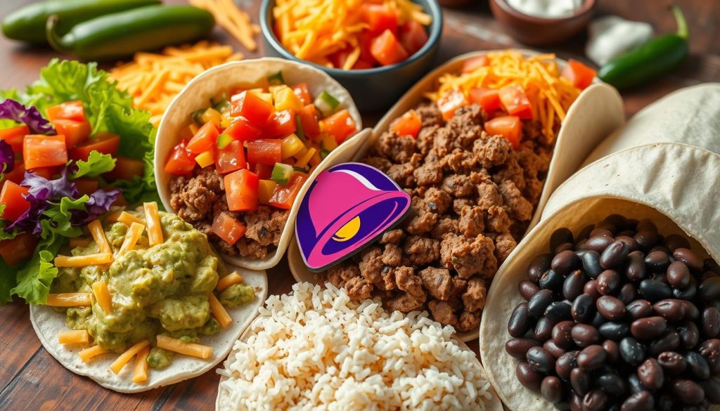 taco bell burrito ingredients