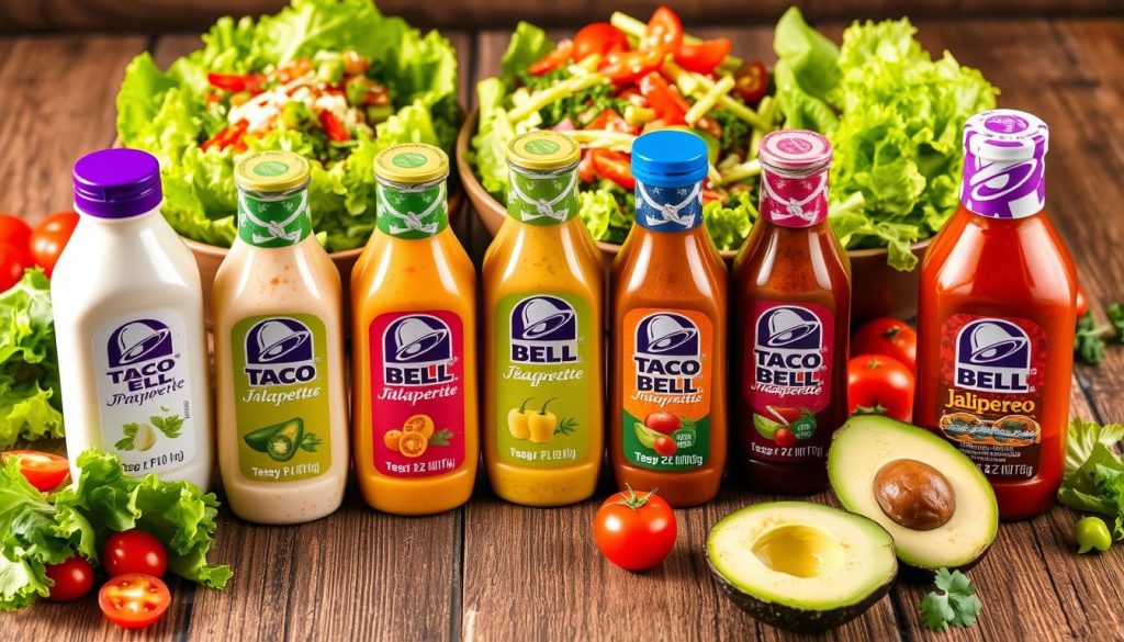 taco bell salad dressings