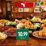 texas roadhouse 10.99 menu