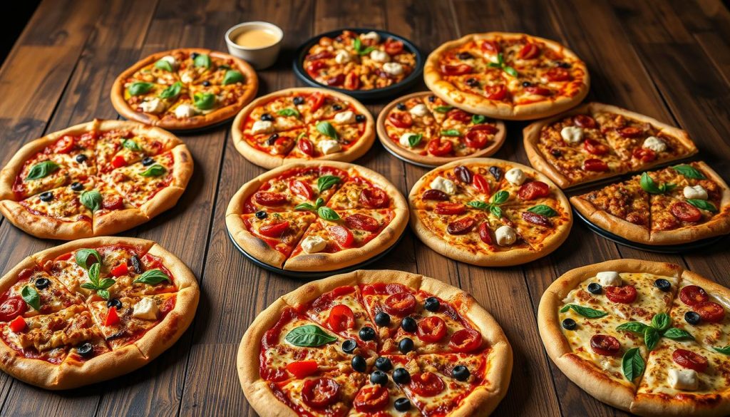 undisclosed Domino's Pizza dishes