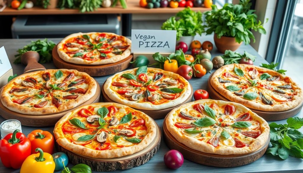 vegan pizza menu