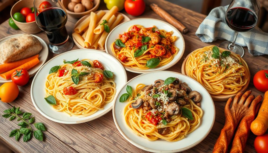 vegetarian pasta options