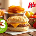 wendy's $3 breakfast menu