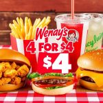 wendy's menu 4 for $4