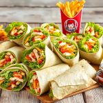 wendy's wraps menu